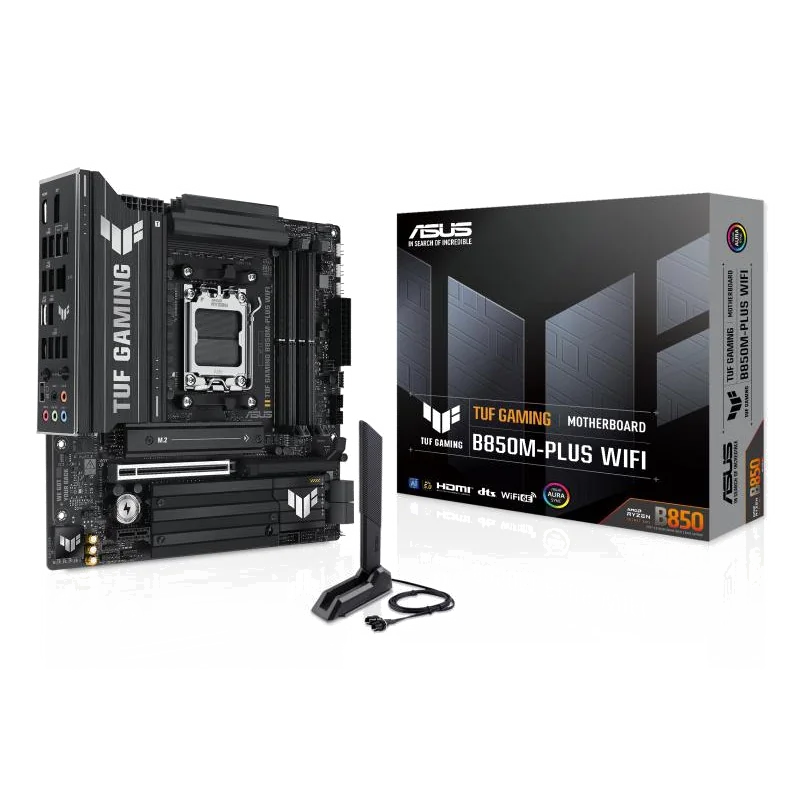 ASUS TUF GAMING B850M-PLUS WIFI AMD B850 Emplacement AM5 micro ATX