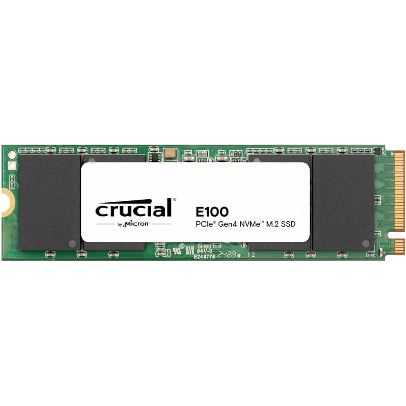SSD Crucial E100 1 To PCIe Gen4 NVMe M.2 2280
