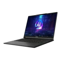 MSI Stealth A16 AI+ A3XVGG-004FR AMD Ryzen AI 9 HX 370 Ordinateur portable 40,6 cm (16") Quad HD+ 32 Go LPDDR5x-SDRAM 2 To SSD NVIDIA GeForce RTX 4070 Wi-Fi 7 (802.11be) Windows 11 Pro Noir - 1