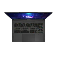 MSI Stealth A16 AI+ A3XVGG-004FR AMD Ryzen AI 9 HX 370 Ordinateur portable 40,6 cm (16") Quad HD+ 32 Go LPDDR5x-SDRAM 2 To SSD NVIDIA GeForce RTX 4070 Wi-Fi 7 (802.11be) Windows 11 Pro Noir - 11