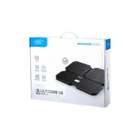 Support Refroidisseur PC Portable DeepCool MULTI CORE X6 - 4 Ventilateurs, Noir - 9