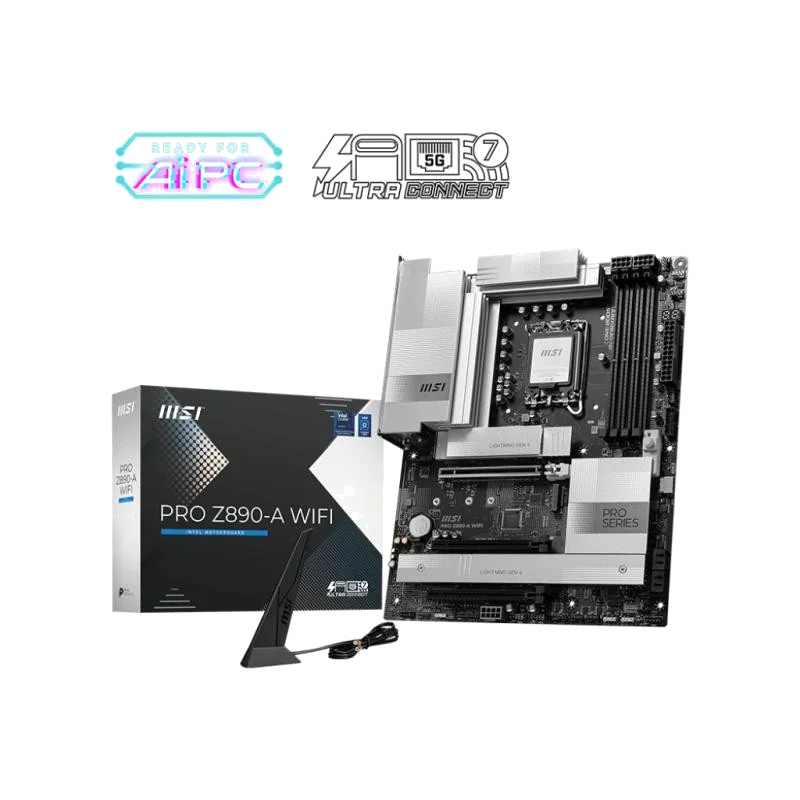 MSI PRO Z890-A WIFI carte mère Intel Z890 LGA 1851 (Socket V1) ATX