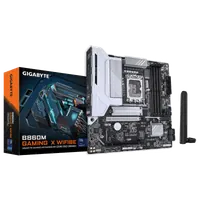 GIGABYTE B860M GAMING X WIFI6E Carte mère - Processeurs Intel Core Ultra, VRM 8+1+2+2 phases, jusqu'à 9200MHz DDR5, 1xPCIe 5.0 + 1xPCIe 4.0 M.2, LAN 2,5 GbE, WIFI 6E, USB 4 - 1