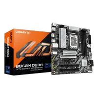 GIGABYTE B860M DS3H Carte mère - Processeurs Intel Core Ultra, VRM 5+1+2+1 phases, jusqu'à 9066MHz DDR5, 1xPCIe 5.0 + 1xPCIe 4.0 M.2, LAN 2,5 GbE, USB 3.2 Gen 2 - 2
