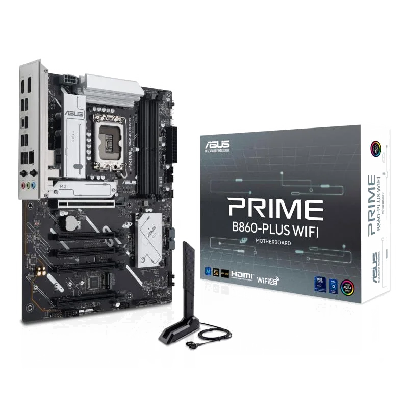 ASUS PRIME B860-PLUS WIFI Intel B860 LGA 1851 (Socket V1) ATX