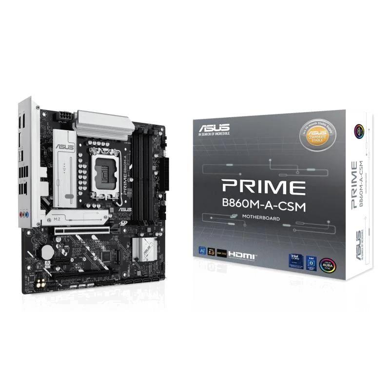 ASUS PRIME B860M-A-CSM Intel B860 LGA 1851 (Socket V1) micro ATX
