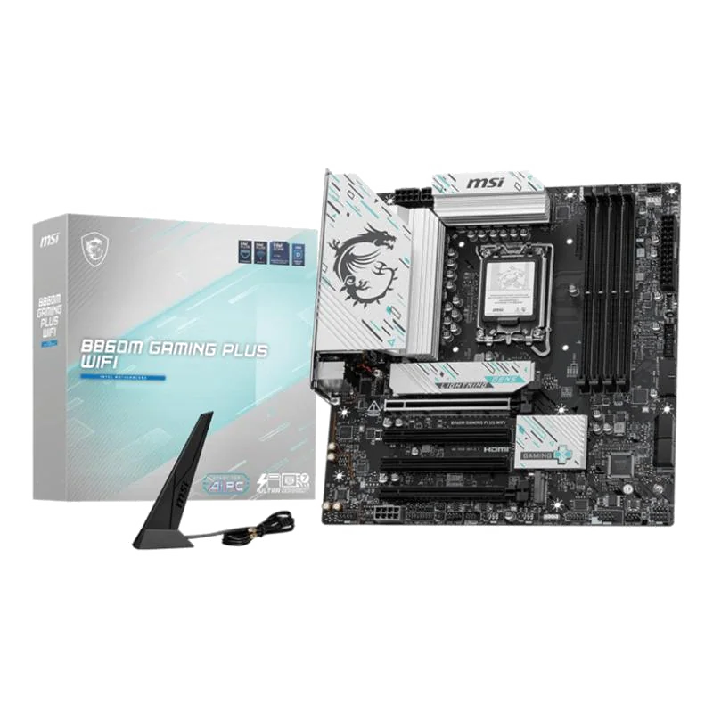 MSI B860M GAMING PLUS WIFI carte mère Intel B860 LGA 1851 (Socket V1) micro ATX