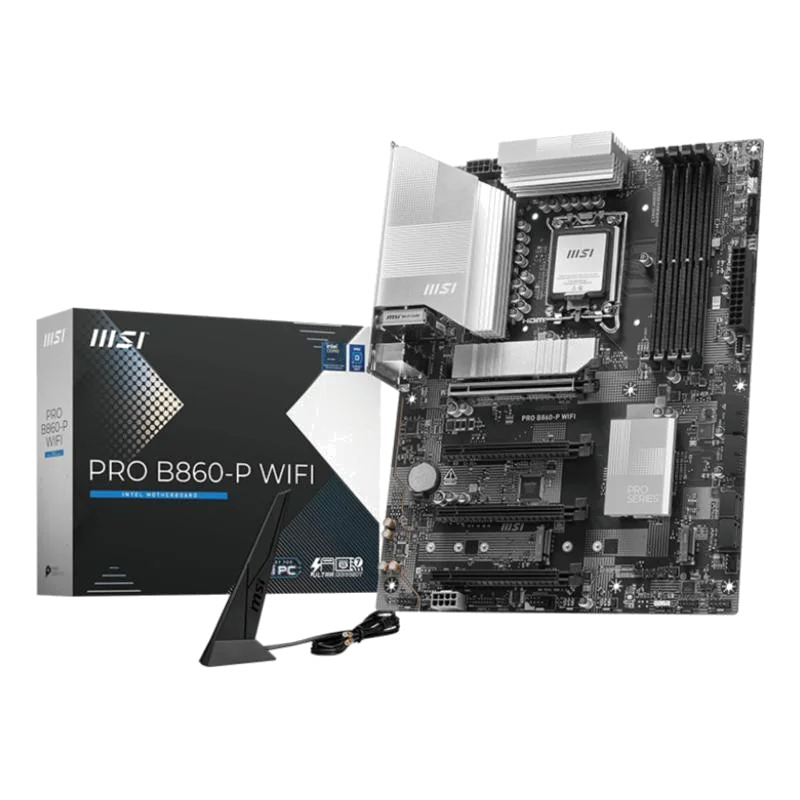 MSI PRO B860-P WIFI carte mère Intel B860 LGA 1851 (Socket V1) ATX
