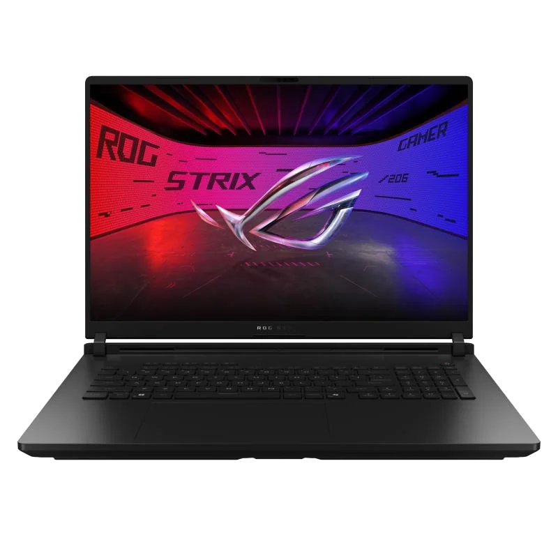 ASUS ROG Strix SCAR 18 G835LW-SA151W Intel Core Ultra 9 275HX Ordinateur portable 45,7 cm (18") WQXGA 64 Go DDR5-SDRAM 1 To SSD NVIDIA GeForce RTX 5080 Wi-Fi 7 (802.11be) Windows 11 Home Noir