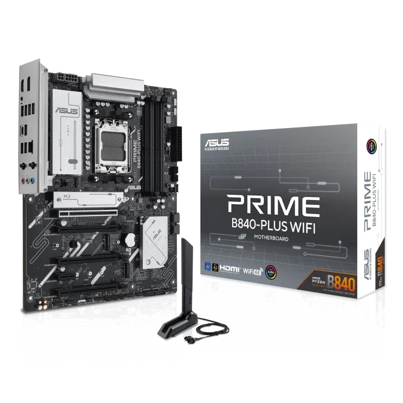 ASUS PRIME B840-PLUS WIFI AMD B840 Emplacement AM5 ATX