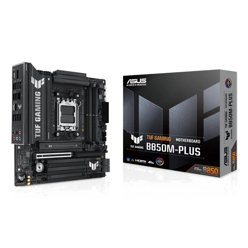 ASUS TUF GAMING B850M-PLUS AMD B850 Emplacement AM5 micro ATX