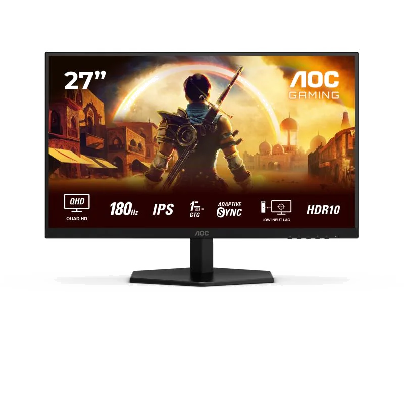 AOC G4 Q27G42XE écran plat de PC 68,6 cm (27") 2560 x 1440 pixels Quad HD Noir, Rouge
