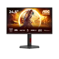 AOC G4 Q25G4SR écran plat de PC 62,2 cm (24.5") 2560 x 1440 pixels Quad HD LED Noir, Rouge - 1