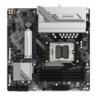 GIGABYTE B650M GAMING PLUS WIFI Carte mère - Processeurs AMD Ryzen 9000, VRM 5+2+2 phases, jusqu'à 8000 MHz DDR5, 2xPCIe 4.0 M.2, LAN 2.5GbE, WIFI 6E, USB 3.2 Gen 1 - 5
