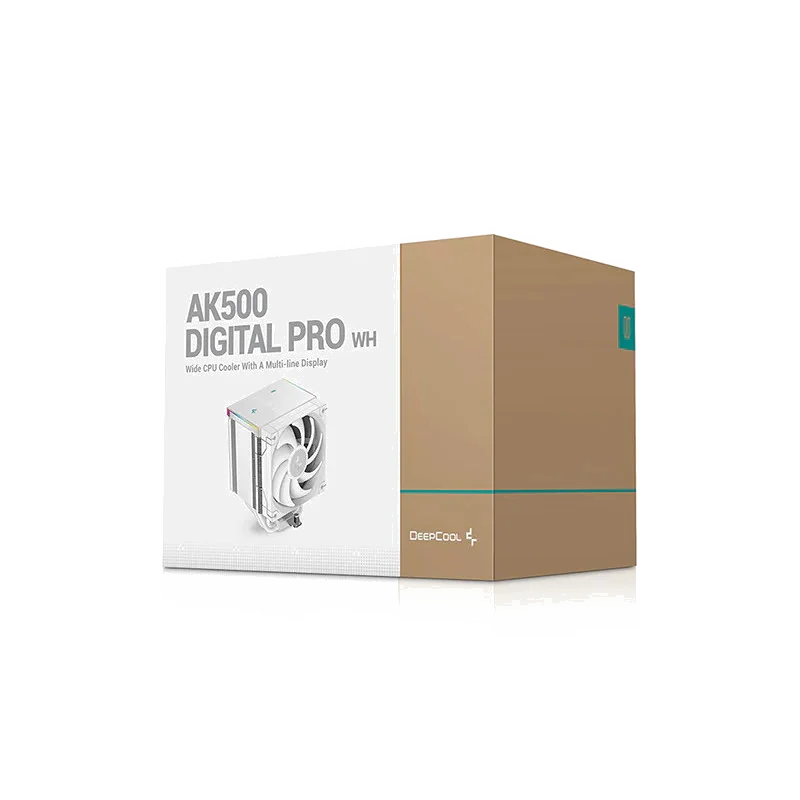 Refroidisseur CPU DeepCool AK500 Digital Pro WH - Performance et Style Blanc