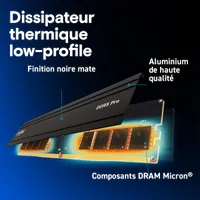 Kit Mémoire Crucial Pro 128 Go (2x64 Go) DDR5 5600 MHz CL46 - 4