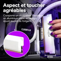 Kit Mémoire RAM Crucial Pro 64 Go (2x32 Go) DDR5 6000 MHz CL40 Blanc - 5