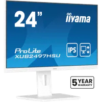 iiyama ProLite XUB2497HSU-W2 écran plat de PC 60,5 cm (23.8") 1920 x 1080 pixels Full HD LED Blanc - 1