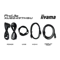iiyama ProLite XUB2497HSU-W2 écran plat de PC 60,5 cm (23.8") 1920 x 1080 pixels Full HD LED Blanc - 14
