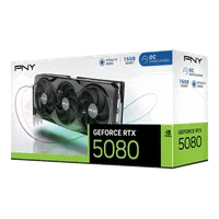PNY GeForce RTX 5080 Overclocked Triple Fan GPU NVIDIA 16 Go GDDR7 - 10