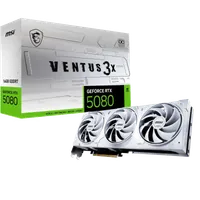MSI VENTUS GEFORCE RTX 5080 16G 3X OC WHITE carte graphique NVIDIA 16 Go GDDR7 - 1