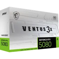 MSI VENTUS GEFORCE RTX 5080 16G 3X OC WHITE carte graphique NVIDIA 16 Go GDDR7 - 2