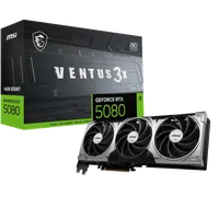 MSI VENTUS GeForce RTX5080 16G 3X OC NVIDIA GeForce RTX 5080 16 Go GDDR7 - 1