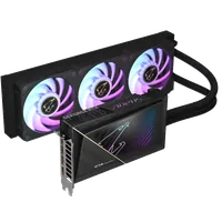 GIGABYTE AORUS GeForce RTX 5080 XTREME WATERFORCE 16G Carte Graphique - 16 Go GDDR7, 256 bits, PCI-E 5.0, 2805MHz Core Clock, 3 x DP 2.1a, 1 x HDMI 2.1b, NVIDIA DLSS 4, GV-N5080AORUSX W-16GD - 2