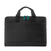 Sacoche Ordinateur Portable Tucano Smilza 15,6" Noir - Protection et Style Éco-responsable - 1