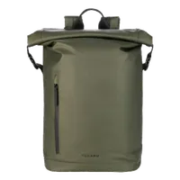 Sac à dos Tucano Rollo 15.6" Vert - Design Enroulable et Étanche - 1