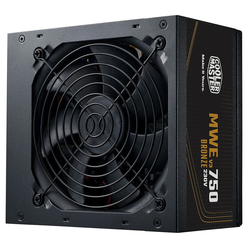 COOLER MASTER MWE 750W V3 ATX 3.1 - 80+ BRONZE - 750 WATTS o