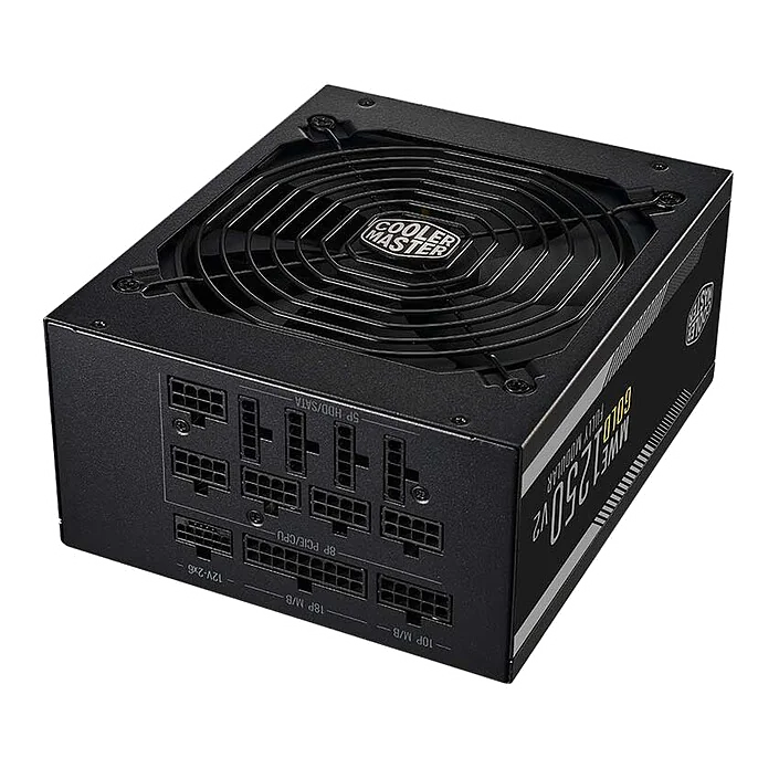 Alimentation ATX Cooler Master MWE Gold V2 ATX 3.1 - 1250W (Noir)