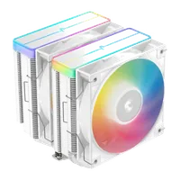Ventirad Processeur DeepCool AG620 WH ARGB V2 Blanc - Refroidissement Performant et Éclairage RGB - 1