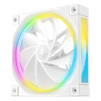 Pack 3 Ventilateurs Boîtier PC DeepCool FL12R WH 120mm Blanc ARGB PWM - 2