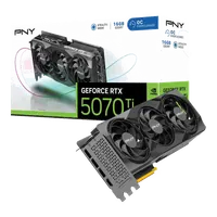 Carte Graphique PNY GeForce RTX 5070 Ti 16 Go Overclocked Triple Fan - 10