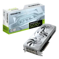 GIGABYTE GeForce RTX 5070 Ti EAGLE OC ICE SFF 16G Carte Graphique - 16 Go GDDR7, 256 bits, PCI-E 5.0, 2542 MHz Core Clock, 3 x DP 2.1a, 1 x HDMI 2.1b, NVIDIA DLSS 4, GV-N507TEAGLEOC ICE-16GD - 1