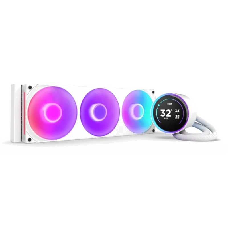 Watercooling NZXT Kraken Elite 360 RGB Blanc - Performance et Style Ultime