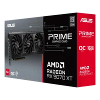 ASUS Prime -RX9070XT-O16G AMD Radeon RX 9070 XT 16 Go GDDR6 - 12