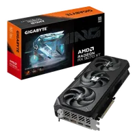 GIGABYTE Radeon RX 9070 XT GAMING OC 16G Carte Graphique - 16 Go GDDR6, 256 bits, PCI-E 5.0, 3060 MHz Fréquence du Cœur, 2 x DisplayPort, 2 x HDMI, GV-R9070XTGAMING OC-16GD