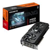 GIGABYTE Radeon RX 9070 GAMING OC 16G Carte Graphique - 16 Go GDDR6, 256 bits, PCI-E 5.0, 2700 MHz Fréquence du Cœur, 2 x DisplayPort, 2 x HDMI, GV-R9070GAMING OC-16GD