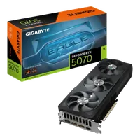 GIGABYTE GeForce RTX 5070 EAGLE OC SFF 12G Carte Graphique - 12 Go GDDR7, 192 bits, PCI-E 5.0, 2587 MHz Core Clock, 3 x DP 2.1b, 1 x HDMI 2.1b, NVIDIA DLSS 4, GV-N5070EAGLE OC-12GD - 1