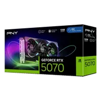 Carte Graphique PNY GeForce RTX 5070 ARGB OC Triple Fan 12GB GDDR7 - 9