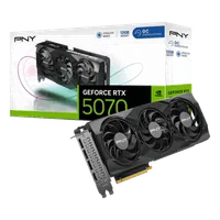 Carte Graphique PNY GeForce RTX 5070 OC NVIDIA 12 Go GDDR7 - 9