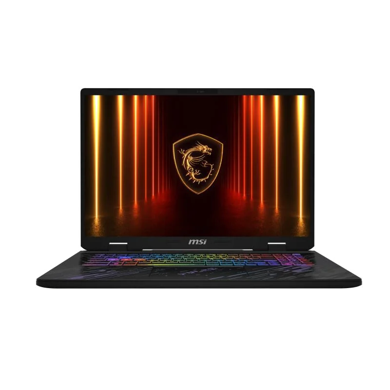 MSI Pulse A17 AI+ C3HWGKG-005FR Copilot+ PC AMD Ryzen AI 7 350 Ordinateur portable 43,2 cm (17") Quad HD+ 32 Go DDR5-SDRAM 1 To SSD NVIDIA GeForce RTX 5070 Wi-Fi 6E (802.11ax) Windows 11 Pro Français Noir