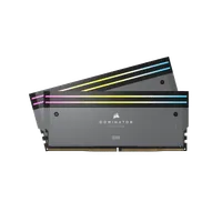 Kit Mémoire RAM Corsair Dominator Titanium RGB DDR5 64 Go (2x32 Go) 6000 MHz CL30 Blanc - 1