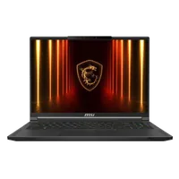MSI Stealth 16 AI A2HWGG-006FR Intel Core Ultra 7 255H Ordinateur portable 40,6 cm (16") Quad HD+ 32 Go DDR5-SDRAM 1 To SSD NVIDIA GeForce RTX 5070 Wi-Fi 7 (802.11be) Windows 11 Home Français Noir - 1