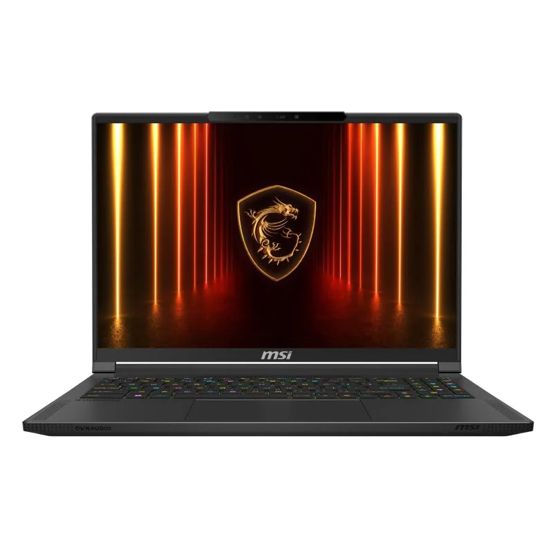 MSI Stealth 16 AI A2HWGG-006FR Intel Core Ultra 7 255H Ordinateur portable 40,6 cm (16") Quad HD+ 32 Go DDR5-SDRAM 1 To SSD NVIDIA GeForce RTX 5070 Wi-Fi 7 (802.11be) Windows 11 Home Français Noir
