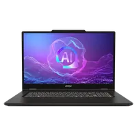 MSI VenturePro 17 A2RWFG-006FR Intel Core 5 210H Netbook 43,2 cm (17") Full HD 16 Go DDR5-SDRAM 512 Go SSD NVIDIA GeForce RTX 5060 Wi-Fi 6E (802.11ax) Windows 11 Home Gris - 2