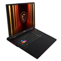 MSI Raider A18 HX A9WJG-009FR AMD Ryzen™ 9 9955HX3D Ordinateur portable 45,7 cm (18") UHD+ 64 Go DDR5-SDRAM 2 To SSD NVIDIA GeForce RTX 5090 Wi-Fi 7 (802.11be) Windows 11 Pro Français Noir - 13