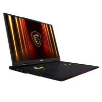 MSI Raider A18 HX A9WJG-009FR AMD Ryzen™ 9 9955HX3D Ordinateur portable 45,7 cm (18") UHD+ 64 Go DDR5-SDRAM 2 To SSD NVIDIA GeForce RTX 5090 Wi-Fi 7 (802.11be) Windows 11 Pro Français Noir - 3